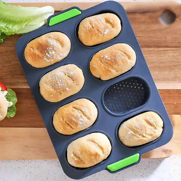 Mini Silicone Loaf Pan - 1 Piece Non-Stick Silicone Bread Loaf Pan