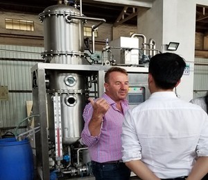 Bon produit chimique huile usée eau Pompe À Chaleur Économie D'énergie eaux usées Évaporateur <span class=keywords><strong>De</strong></span> Distillation Sous Vide - Product Image 2