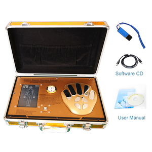 Appareil d'analyse quantique Gold Touch, analyseur de santé portable à contact manuel avec clé USB et écran 3D - Product Image 5