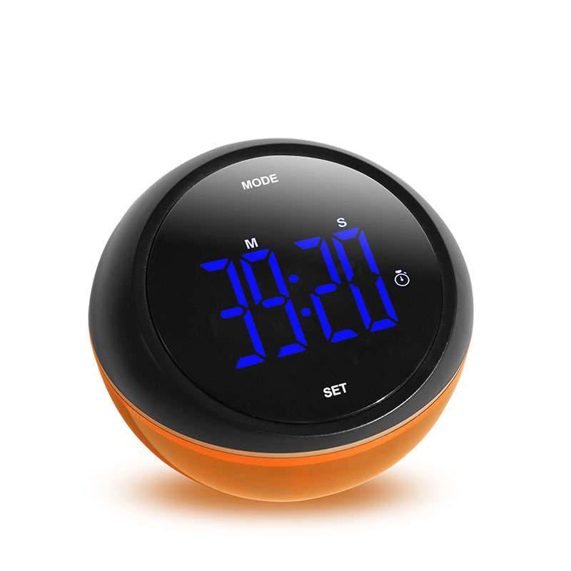 USB-таймер для зарядки, светодиодный дисплей, вращающаяся Настройка, отсчет вниз/вверх, будильник с ночным светом, кухонные Таймеры