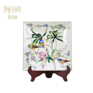 Vaso da <span class=keywords><strong>Fiori</strong></span> in Ceramica BORCELAIN Bianca Smaltata Tradizionale, Personalizzato e <span class=keywords><strong>di</strong></span> Alta Qualità, con Disegni <span class=keywords><strong>Dipinti</strong></span> per la Casa - Product Image 4