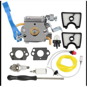 Husqvarna HUS125B 125BX 125BVX Mower Parts & Accessories Air Filter <b>Carburetor</b> Oil Filter HZPJ - Product Image 1