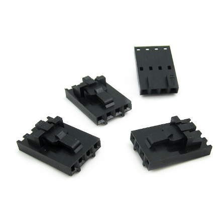 HONPNK Mini SAS HD SFF-8643 to SATA Adapter with 4+MX2.54mm Terminal-4P PVC Jacket Data Cables for Computer Use