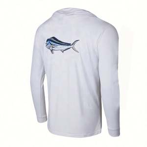 Chemise d'été légère à séchage rapide respirante pour le camping et la randonnée Hommes 50 Plus Size Anti-Bacterial UPF 50 Protection 100% Polyester - Product Image 2