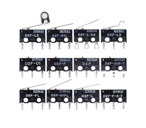 Distributor Switch Snap Action D2F NO NC SPDT Hinge Lever 3A 125VAC D2F-L-D BASIC Switch for - Product Image 1