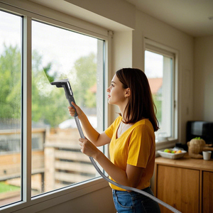 <span class=keywords><strong>Nettoyeur</strong></span> de tapis portable électronique avec filtre à eau chauffant à la vapeur pour le nettoyage en profondeur du canapé - Product Image 3