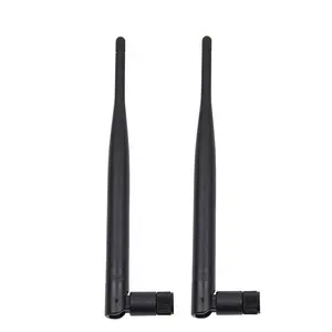 공장 직접 사용자 정의 5dbi 이득 WIFI 868mhz LoRa 안테나 고무 오리 915 mhz 안테나 sma 커넥터