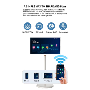 HISEEVIEW Full HD Wall Mounted Wireless Network Smart WIFI <b>LCD</b> Digital Signage 27 <b>Inch</b> with Android System - Product Image 3