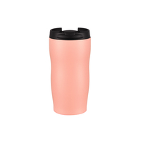 Mug à café Jiayang 350/450 ml à double paroi en acier inoxydable 18/8, impression de logo personnalisée, gobelet de bureau