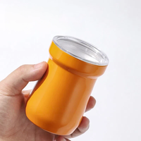 Mug à Yerba Maté en Acier Inoxydable 160 ml avec Bombilla, Tasse à Thé Isotherme à Double Paroi, Logo Personnalisé, Articles de Boisson OEM
