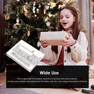 Bảng Tuần Hoàn Hóa Học Tùy Chỉnh Với Các Yếu Tố Thực Tế Bên Trong Với Đế Đèn LED Giá Trưng Bày Bằng Acrylic Dành Cho Học Sinh Quà Tặng Giáo Viên - Product Image 6