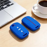 Étui de clé de voiture en silicone Chevrolet N400 Tornado Glory V Baojun 510/560/630/730 EV, résistant aux rayures, léger, housse de télécommande