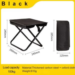 Silla Plegable de Exterior con Logotipo Personalizado, Ecológica, Resistente, Ligera, de Acero al Carbono, Portátil para Jardín - Product Image 3