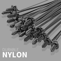 Attache de câble en plastique protégé de qualité supérieure 4.6x170mm avec tête de sapin