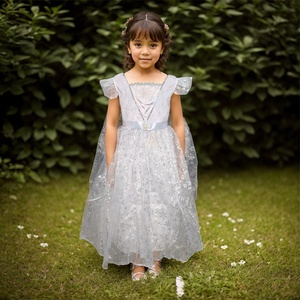 Venta Directa de Fábrica MS, Ropa de Verano para Bebé Niña, Vestido Blanco de Elsa para Fiesta de Cumpleaños - Product Image 1