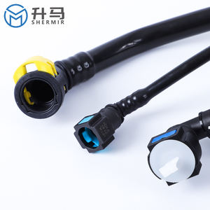 ท่อเชื้อเพลิงไนล่อน PA12แบบยืดหยุ่นห้าชั้นพร้อมขั้วต่อแบบตรงสีดำ/ขาวสำหรับชิ้นส่วนเครื่องยนต์รถยนต์ใหม่ - Product Image 2