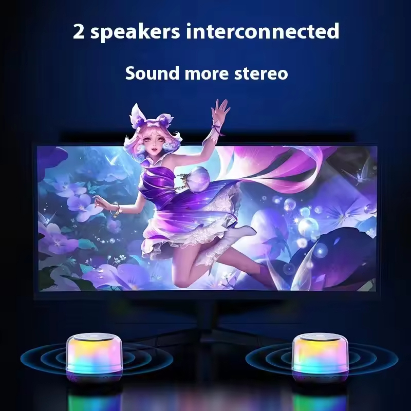 Mini Bluetooth Wireless Subwoofer Speaker Battery Metal OEM Active Radio Promotion Gifts Speakers · image 4