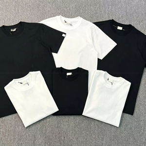 Camiseta de Hombre al por Mayor, 240g, 100% Algodón, Estilo Urbano, de Alta Calidad, Moderna, Holgada, Estampada, con Diseño Gráfico, Nuevo Estilo - Product Image 1