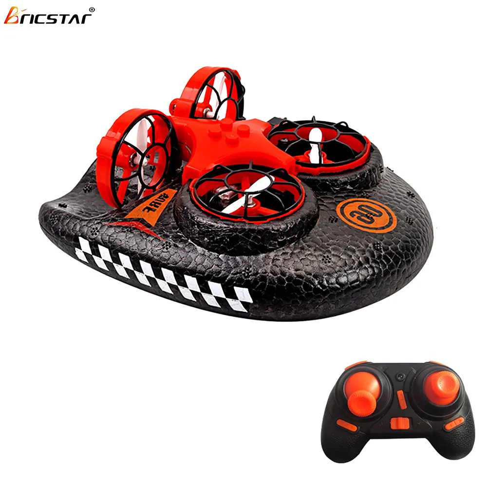 Bricstar 360 degree flip drone child toy 2.4g rc toy drones kids quadcopter drone Amphibious 3in1 UAV for kids