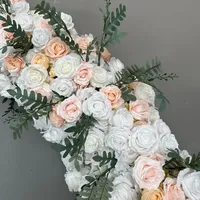 Roze Real Touch Kunstbloemen Kunstbloemenboog voor Bruiloftdecoratie