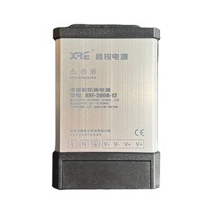 XRF-200B-12 ip62 Kinh Tế không ướt cung cấp điện 12V 16.7a 200W AC để DC dẫn lái xe biến áp cho dẫn chiếu sáng và đăng ký - Product Image 1