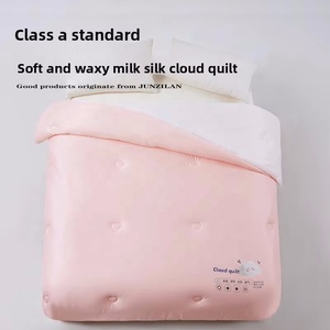 Super Comfortable Marshmellow Cloud Duvet with Ultra-soft Fabric Breathable Washable Cozy Quilt All-season <strong>Comforter</strong> - Product Image 6