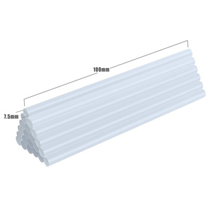 21505 12 pcs Transparent 7mm Thermofusible Pistolet À <span class=keywords><strong>Colle</strong></span> Rod Sticks Pour Art artisanat, La réparation À Domicile - Product Image 3