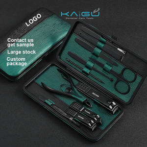 11 In 1 Professionele <span class=keywords><strong>Manicure</strong></span> Pedicure Set Nagelverzorging Tools Roestvrijstalen Nagelknipper Kits Met Reiskoffer - Product Image 1