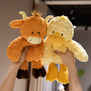 Siêu Mềm Vịt Đồ Chơi Sang Trọng Cuddly Nhồi Bông Unicorn Mềm Đồ Chơi Sang Trọng Đáng Yêu Thỏ Cao Nguyên Bò Đồ Chơi Sang Trọng Cho Trẻ Em - Product Image 4