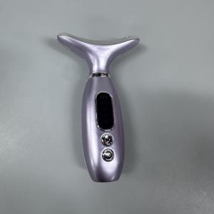 Masseur facial et du cou portable multifonctionnel à LED 4 couleurs, appareil de lifting, masseur facial pour femmes, soin de la peau - Product Image 6