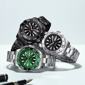 Drioshipping Customized Luxury <b>Automatic</b> Mechanical Quartz Watch High-End Classic Luminous Waterproof Alloy for Business Fashion - Product Image 6