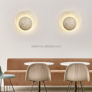 Creative Cave Stones le Designer le Chevet Applique Chambre Moderne Crémeux Applique Murale dans le Couloir de Marbre le Salon - Product Image 2