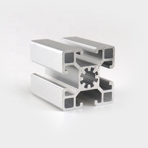 6061 6063 T5 T6 Mill finitura argento anodizzazione telaio 4040 alluminio estrusione profili in alluminio - Product Image 1