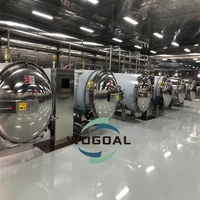 Stérilisateur automatique à cascade d'eau pour boîtes de conserve, aliments et boissons