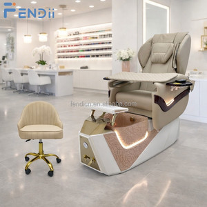 Fauteuil de pédicure professionnel, durable, électrique, avec dossier réglable, luxe, avec massage - Product Image 2