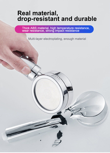 ensemble avec SUR/Hors Pause Commutateur 3 Paramètres, pommeau <span class=keywords><strong>de</strong></span> <span class=keywords><strong>douche</strong></span> à économie d'eau avec filtre PP dans la salle <span class=keywords><strong>de</strong></span> bain - Product Image 4
