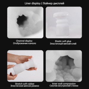 Automatische männliche Mastur bator elektrische Teleskop Mann Masturbation Cup schnelle Heizung weiche Vagina <span class=keywords><strong>Pussy</strong></span> Sexspielzeug für Männer Erwachsene - Product Image 5