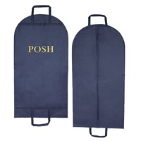 Sac de rangement pour vêtements en tissu non tissé réutilisable avec logo personnalisé, sac pour robe de mariée, sac pour costume