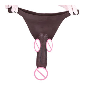 <span class=keywords><strong>Gode</strong></span> creux pour pénis rond réaliste Ensemble de <span class=keywords><strong>string</strong></span> en silicone avec sangle hautement élastique pour couple Stimulation du point G <span class=keywords><strong>String</strong></span> d'extension de pénis - Product Image 4