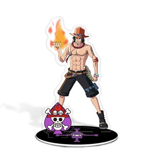 Figura de Acrílico OEM/ODM de <span class=keywords><strong>One</strong></span> <span class=keywords><strong>Piece</strong></span>, Portgas D. <span class=keywords><strong>Ace</strong></span>, Modelo de Acrílico 4:3, Figura de Acrílico para Escritorio, Anime y <span class=keywords><strong>Manga</strong></span> - Product Image 3