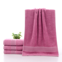 Ensemble de serviettes de bain, mélange de coton et de bambou, couleur unie, doux et absorbant pour la maison, l'hôtel, le spa, le massage, BCI OEKO-TEX BSCI, logo personnalisé OEM