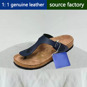 Birkenstocks 2026 Nouveauté Été Sandales en liège à double bride pour Hommes et Femmes, Sandales d'extérieur en cuir confortables - Product Image 4