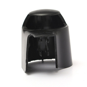 Couvercle de bras d'essuie-glace arrière Volkswagen en plastique noir pour Golf Passat 05210 - Product Image 2