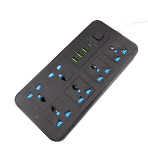 Regleta de Extensión Eléctrica 3M de 2000 Vatios <span class=keywords><strong>con</strong></span> 6 Tomas Universales y Puerto USB <span class=keywords><strong>con</strong></span> <span class=keywords><strong>Interruptor</strong></span> - Product Image 5