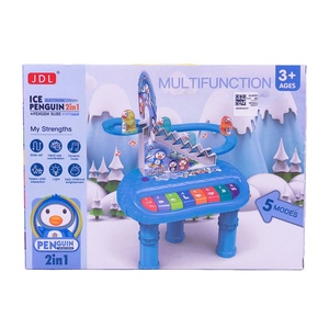 <span class=keywords><strong>Juguete</strong></span> Multifuncional de Pingüino con Tobogán para la Educación Temprana de los Niños, <span class=keywords><strong>Juguete</strong></span> Electrónico con Órgano Musical - Product Image 4