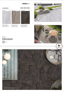 Compre Baldosas de Porcelana para Estacionamiento, Baldosas Antideslizantes para Exteriores de 60x60x20 mm, para Pisos Exteriores, Antibacterianas y Resistentes - Product Image 2