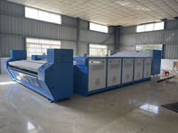 Hôtel utilisé draps de lit hotsell commercial foldimate blanchisserie presse à repasser machine ceinture haute vitesse prix