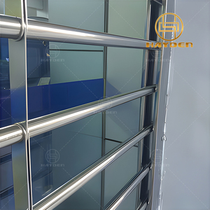 Chuyên Nghiệp Tùy Chỉnh Gấp Pha Lê Cửa Tự Động Polycarbonate Tinh Thể Trong Suốt Con Lăn Màn Trập Cửa - Product Image 2