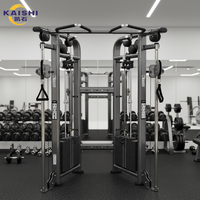 Appareil de musculation multifonctionnel Kaishi pour la musculation des bras, du dos et des épaules, en acier, réglable, pour usage commercial