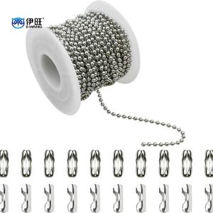 Chaîne à billes en acier inoxydable pour la création de bijoux DIY Ewang - Product Image 1